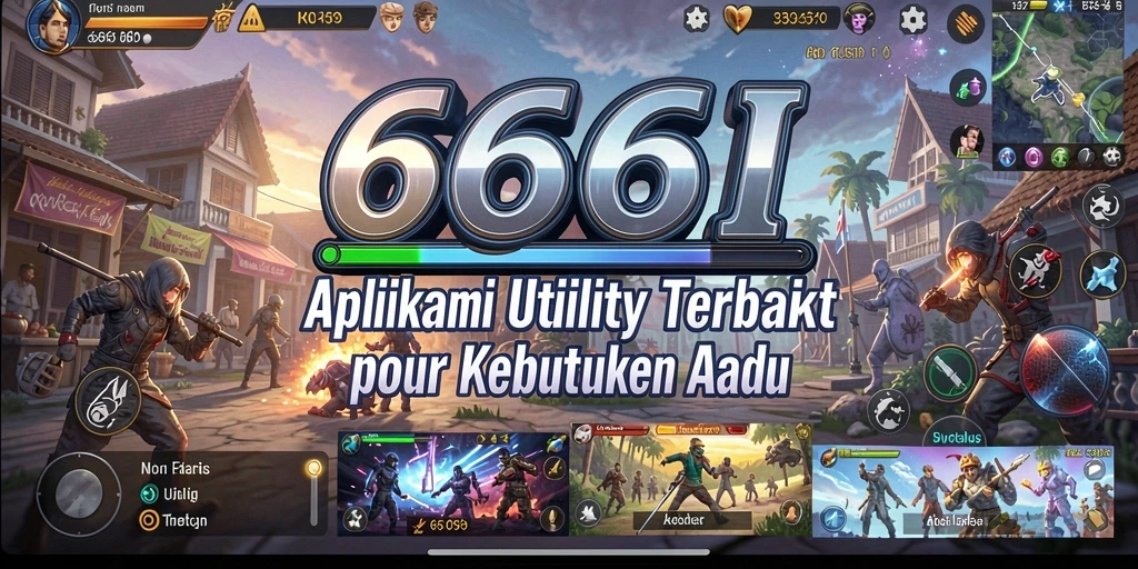 Screenshot utama 666I menampilkan antarmuka aplikasi Utility yang ramah pengguna.