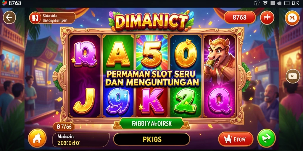 Gameplay menarik dari 8768 yang penuh warna dan seru.