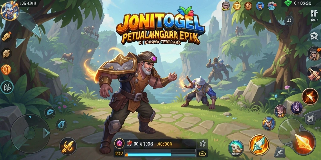 Gameplay Open World JONITOGEL yang menakjubkan dan interaktif.