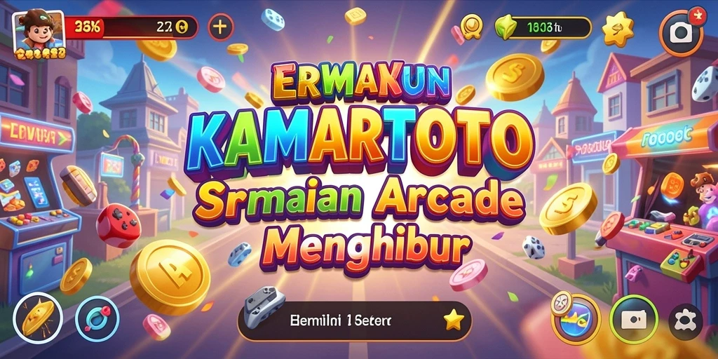 Tampilan gameplay KAMARTOTO yang menegangkan dan penuh warna.
