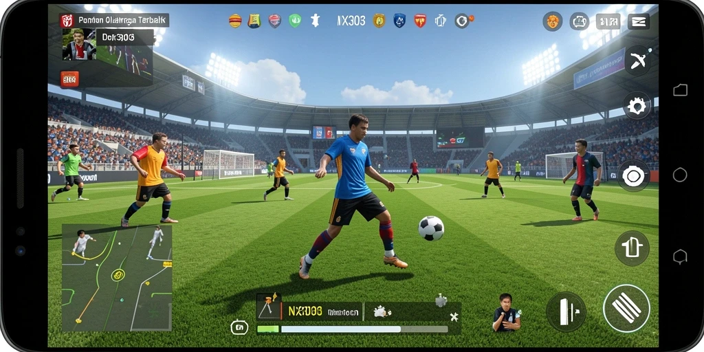 Tampilan gameplay <strong>NX303</strong> yang seru dan mendebarkan.