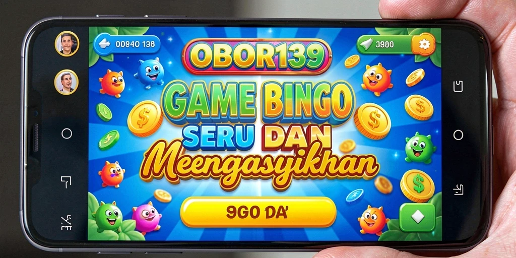 Gameplay Bingo yang menegangkan di OBOR138 dengan banyak hadiah.