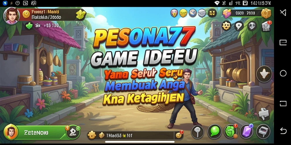 Tampilan screenshot PESONA77 menunjukkan suasana gameplay Idle yang menarik.