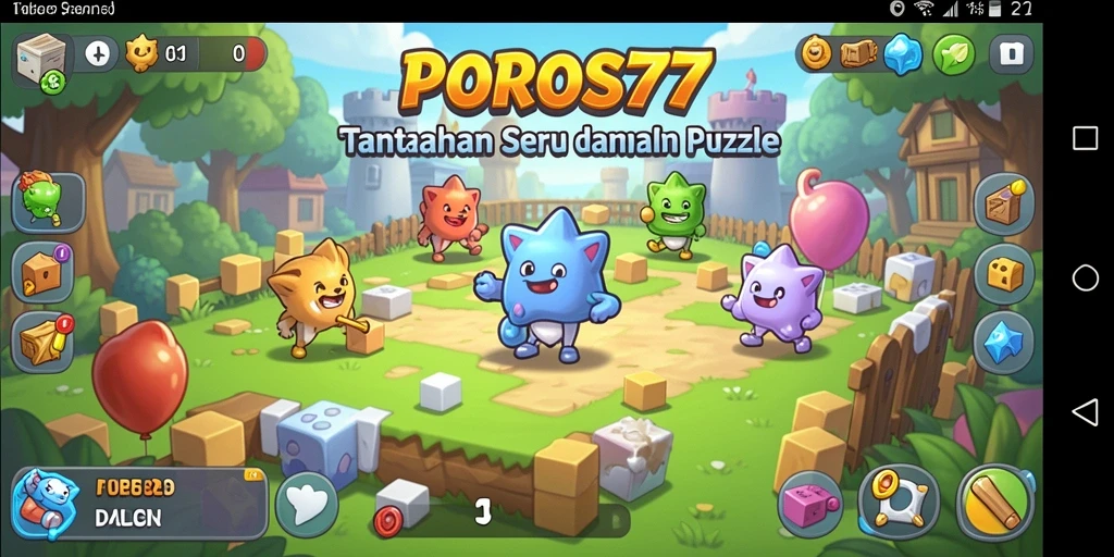 Teka-teki seru dari gameplay POROS77 yang menantang.