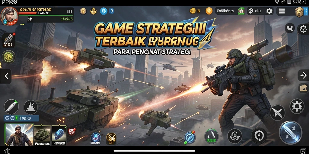 Screenshot gameplay PPV88 menampilkan intensitas strategi pertempuran.