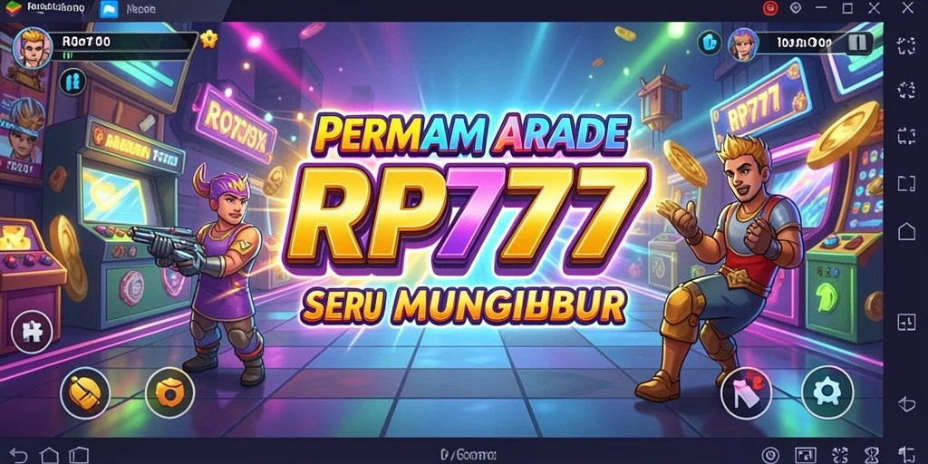 Screenshot gameplay RP777 yang menunjukkan aksi seru di dalam game Arcade.