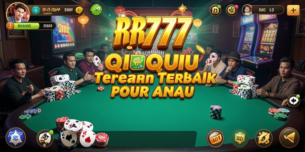 Tangkapan layar gameplay seru di RR777 yang menunjukkan momen penting dalam QiuQiu.