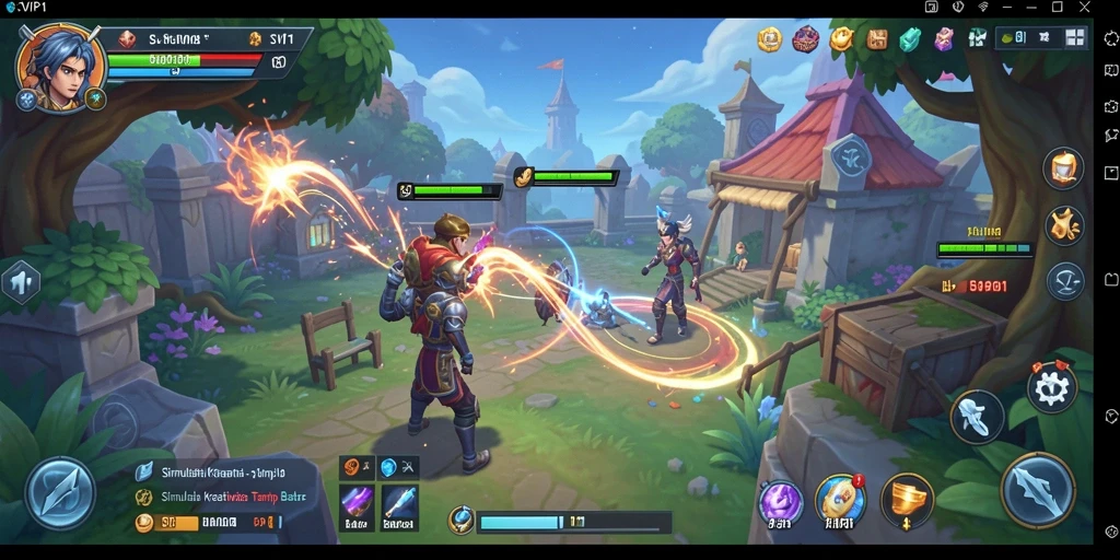 Tampilan gameplay SVIP1 yang menakjubkan dan interaktif.