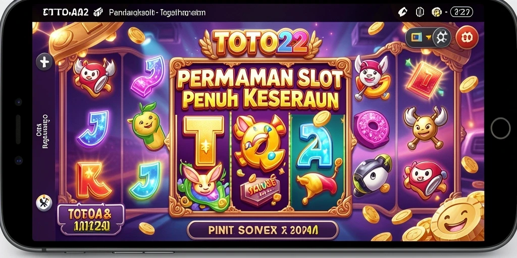Tampilan gameplay seru di TOTO22 dengan tema slot menarik.
